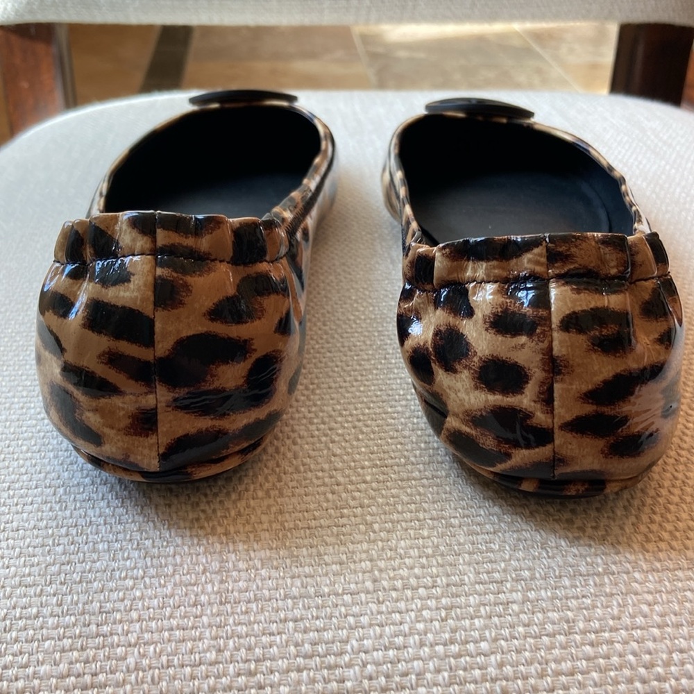 EUC Tory Burch Minnie Travel Ballet Shoe - Picture 3 of 5